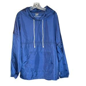 Sprint‎ Jersey Lightweight Polyester Hooded Windbreaker, Size Large, New